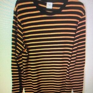 Striped Black and Yellow Sweater